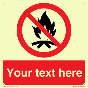 Custom prohibition No campfire